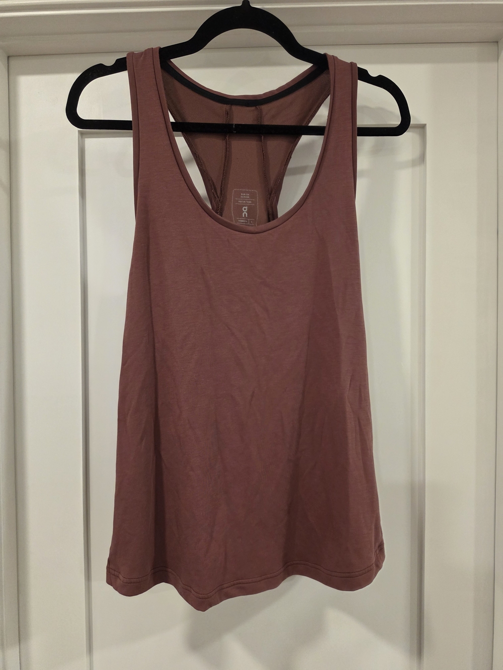 On Running Dusty Rose Racerback Performance Tank